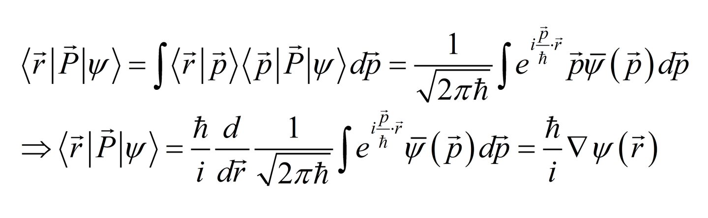 关于初等量子力学里面动量的表示 知乎