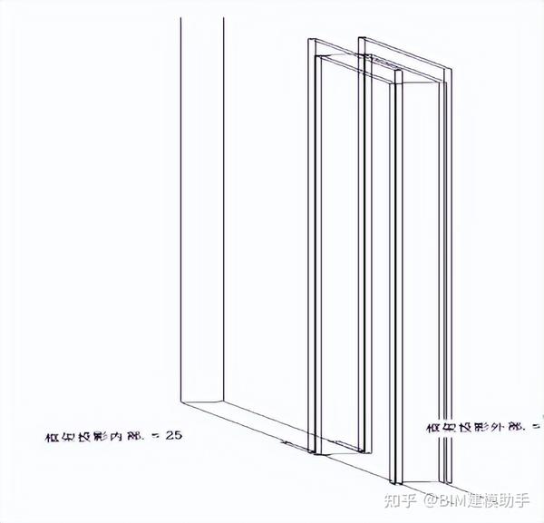 Revit简单的门族创建及CAD图纸翻模门窗 - 知乎