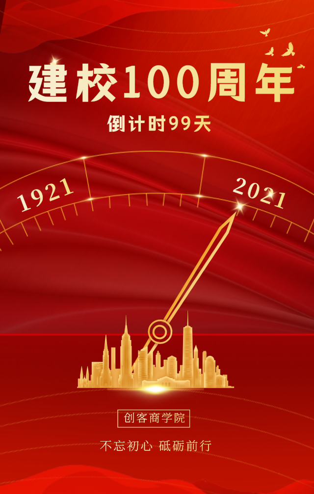 百年辉煌满身荣光100周年红色海报模板海报合集来啦