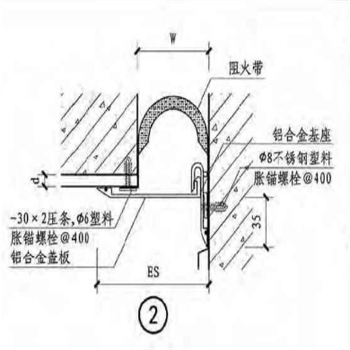 内墙铝合金变形缝