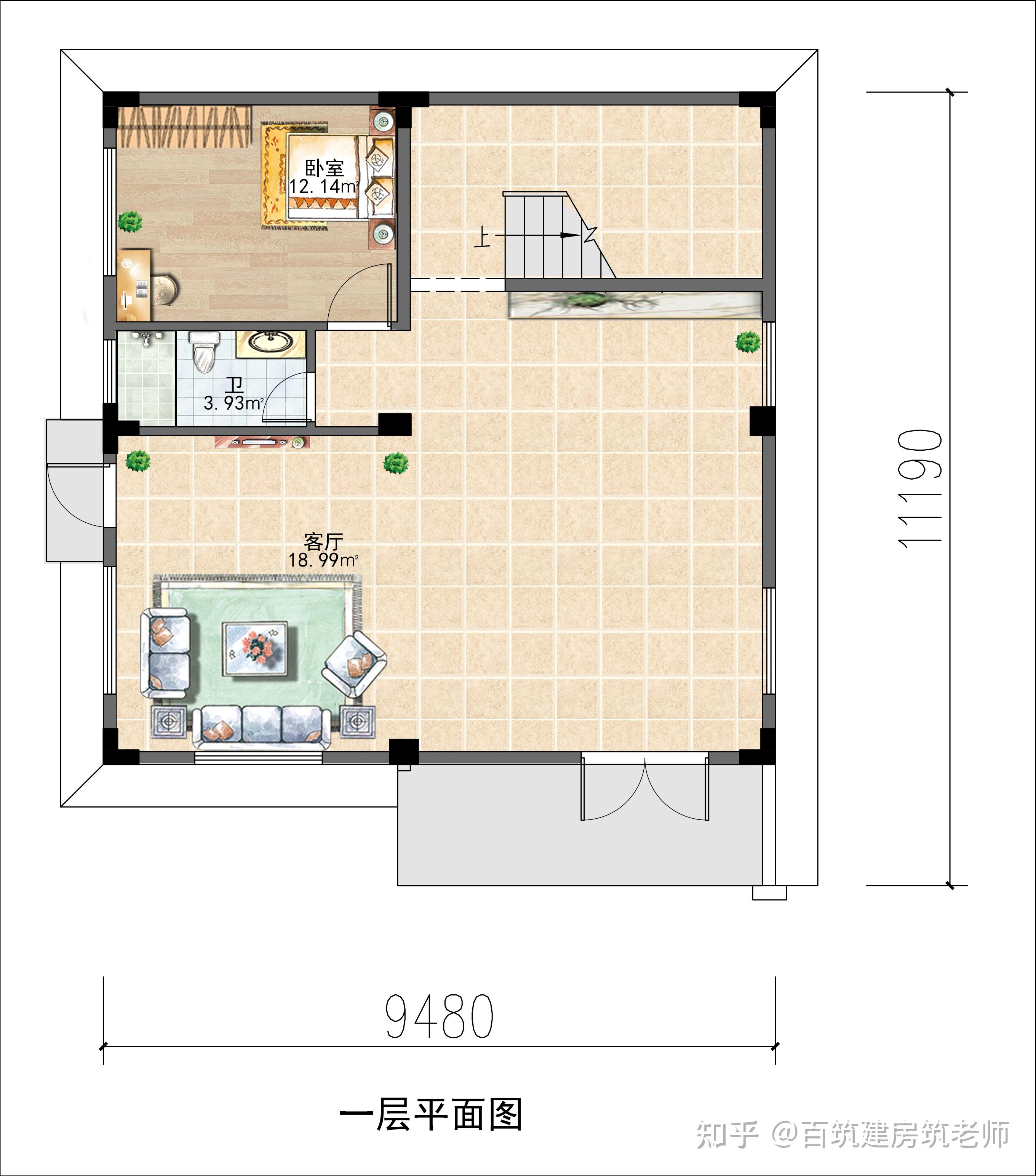 现代四层半自建房8房4厅民宿用房