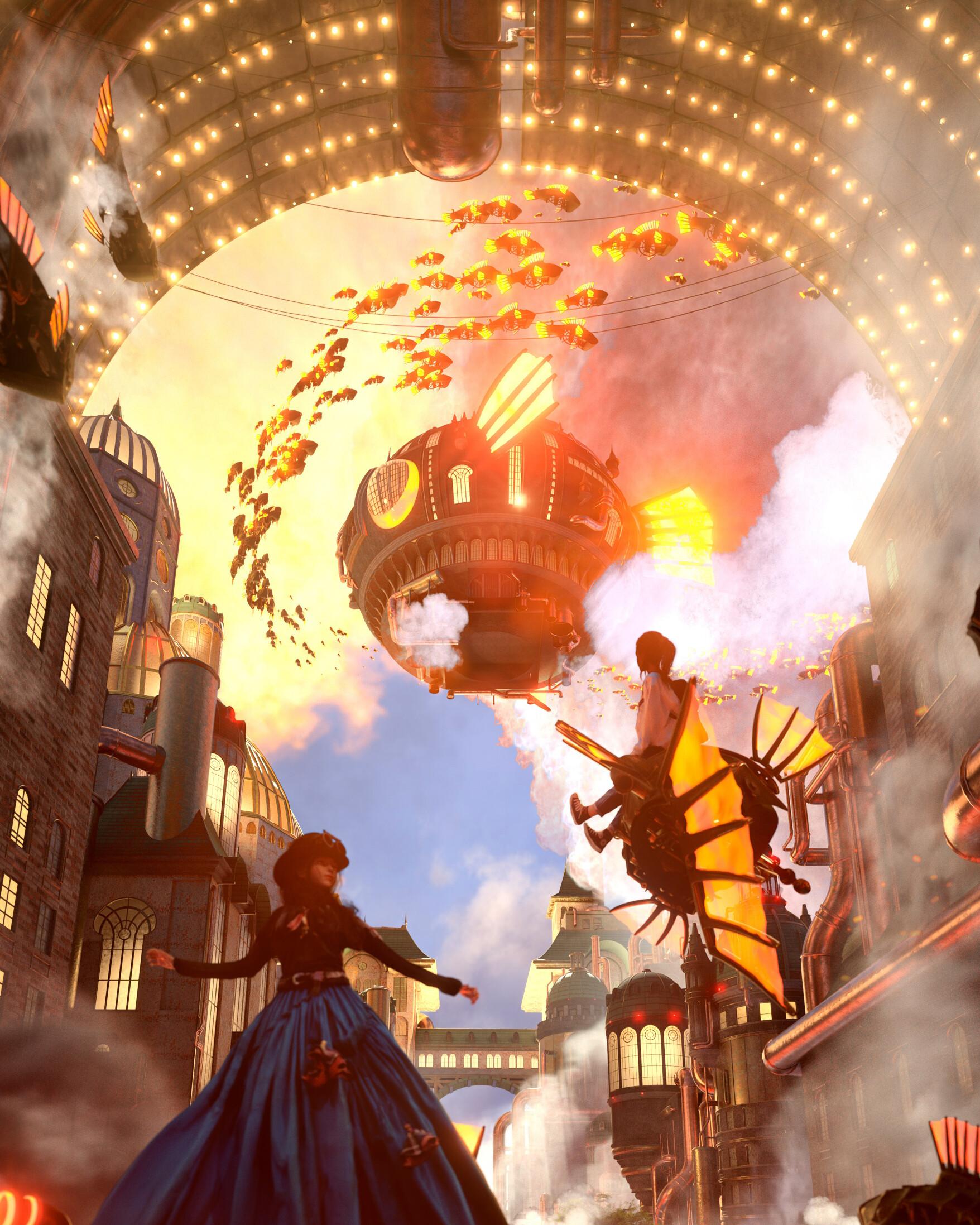 《ostentatious: twilight at the battle gallery》《the mirage