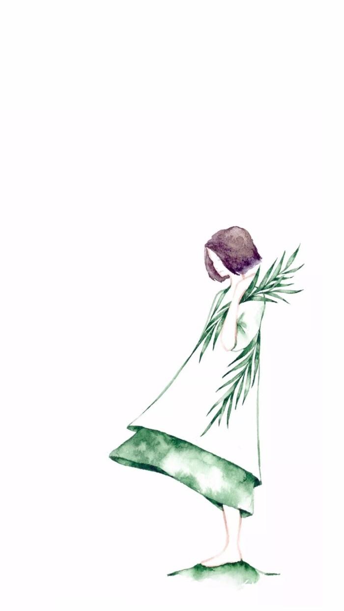 有哪些极富美感的绿色系壁纸?(绿色壁纸唯美小清新)