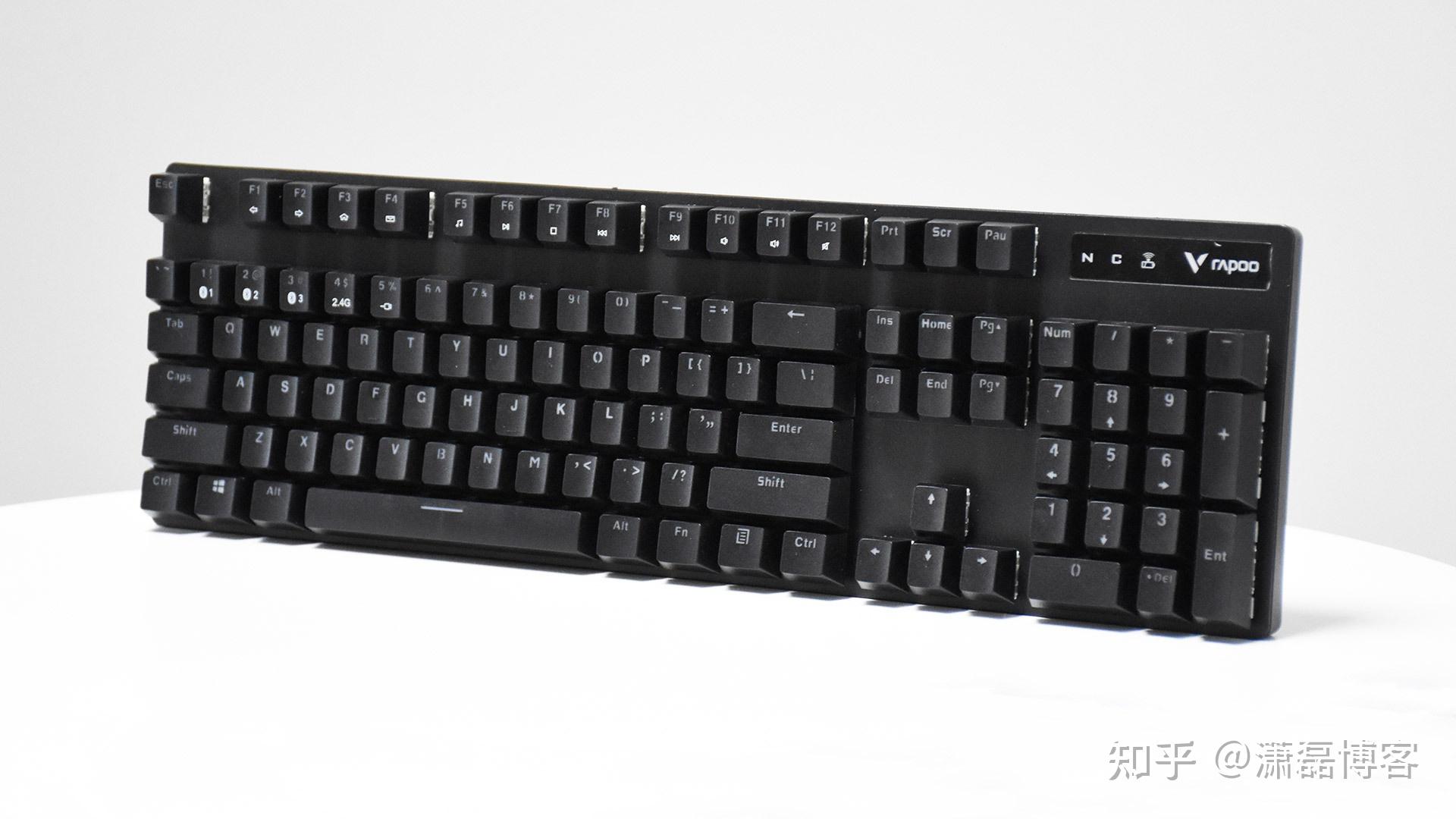 雷柏v500pro机械键盘多模连接扎实体验