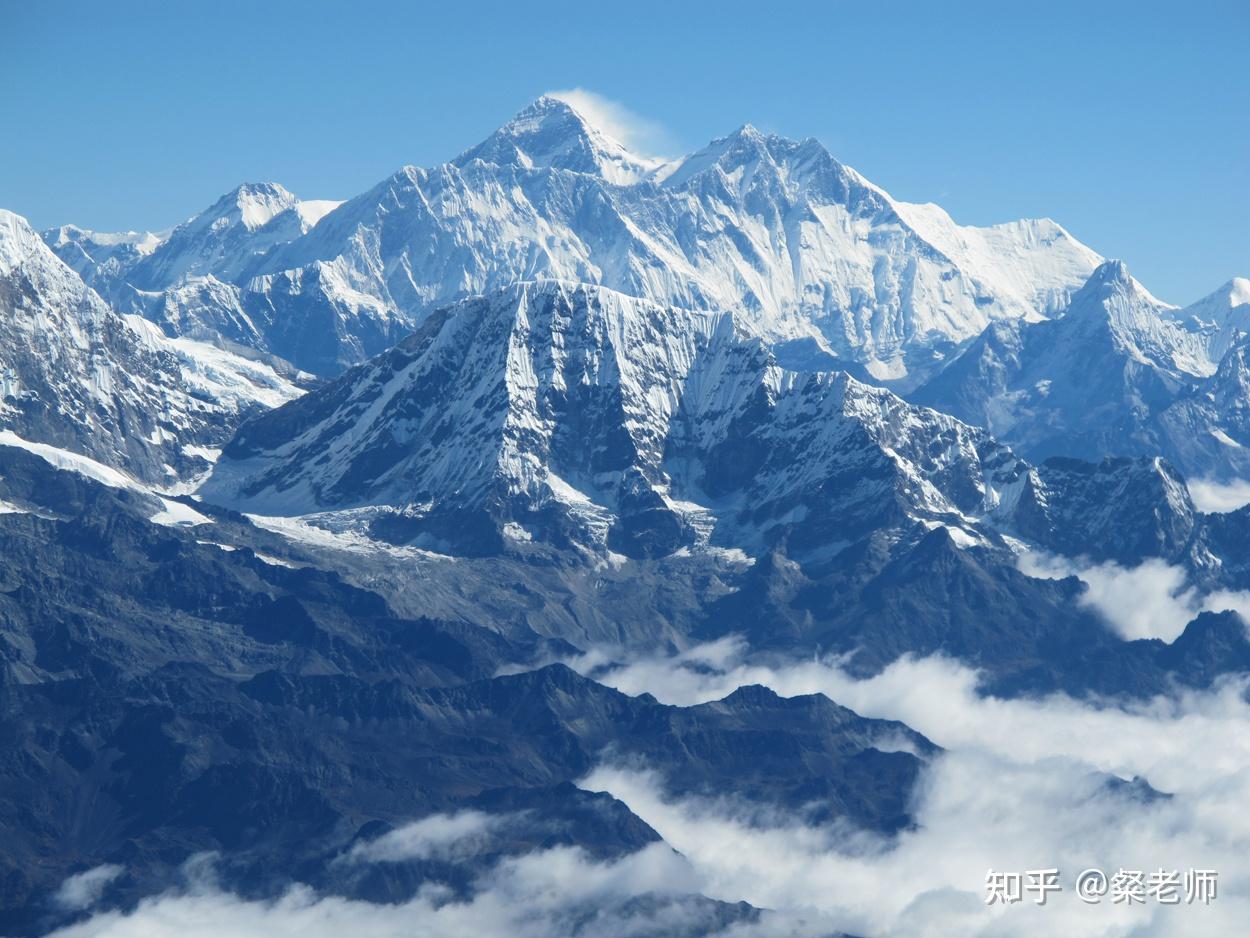 世界最大的山图片