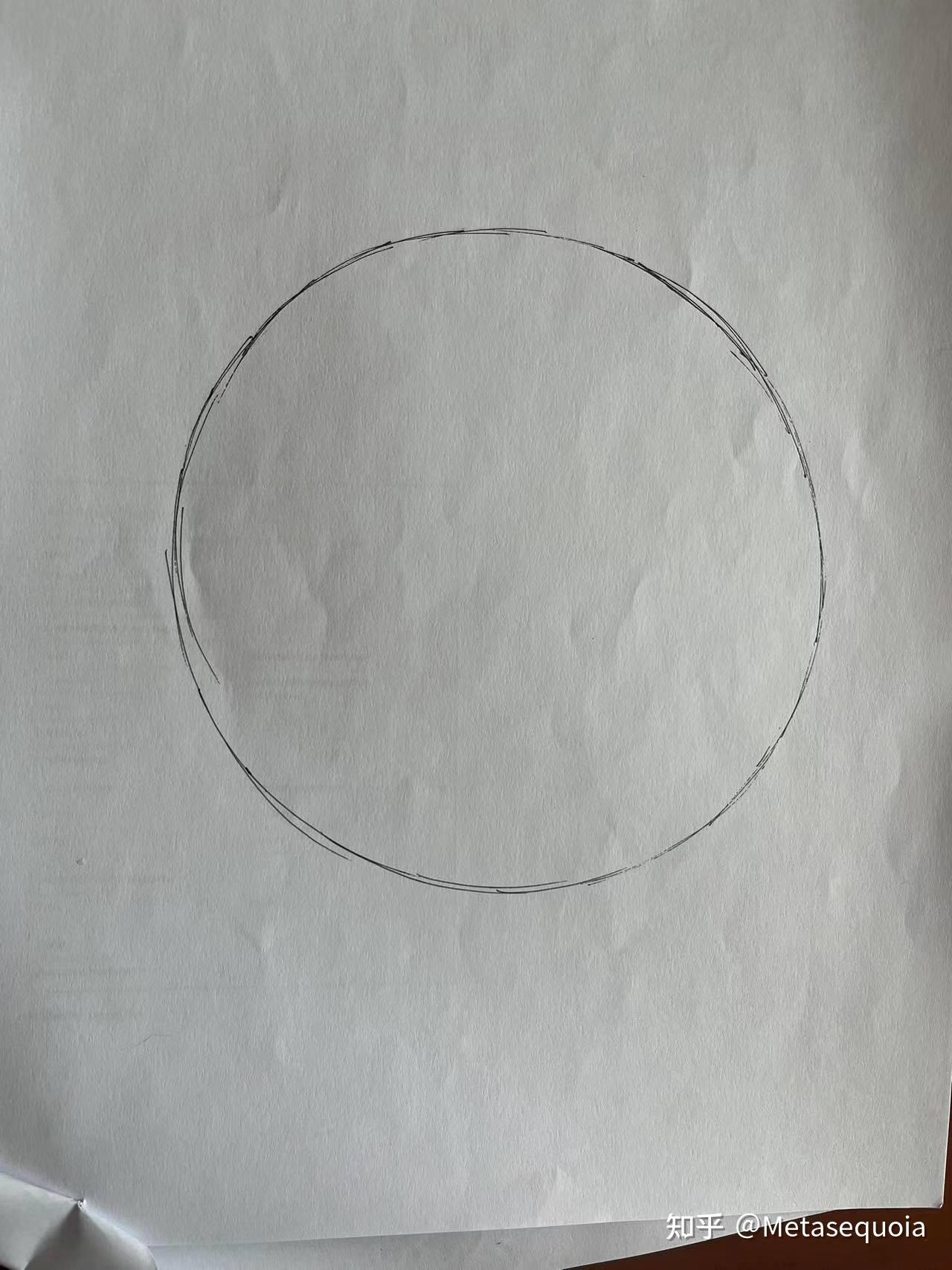 你能用徒手画出一个多么极致的圆