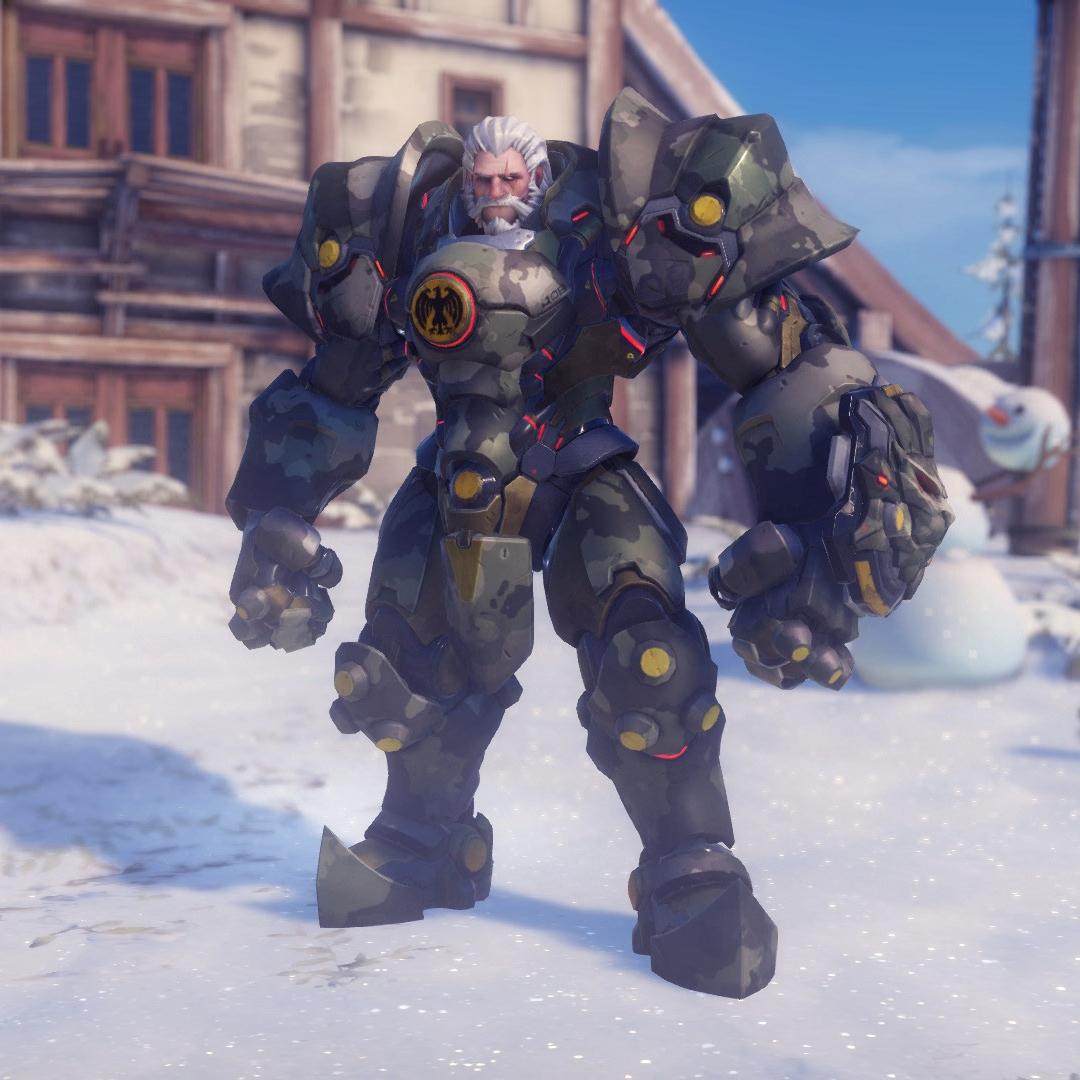 守望先锋皮肤漫谈莱因哈特篇