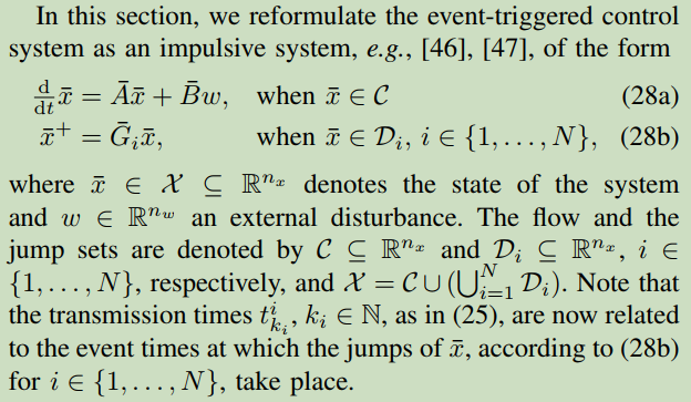 An Introduction To Event-triggered And Self-triggered Control - 知乎