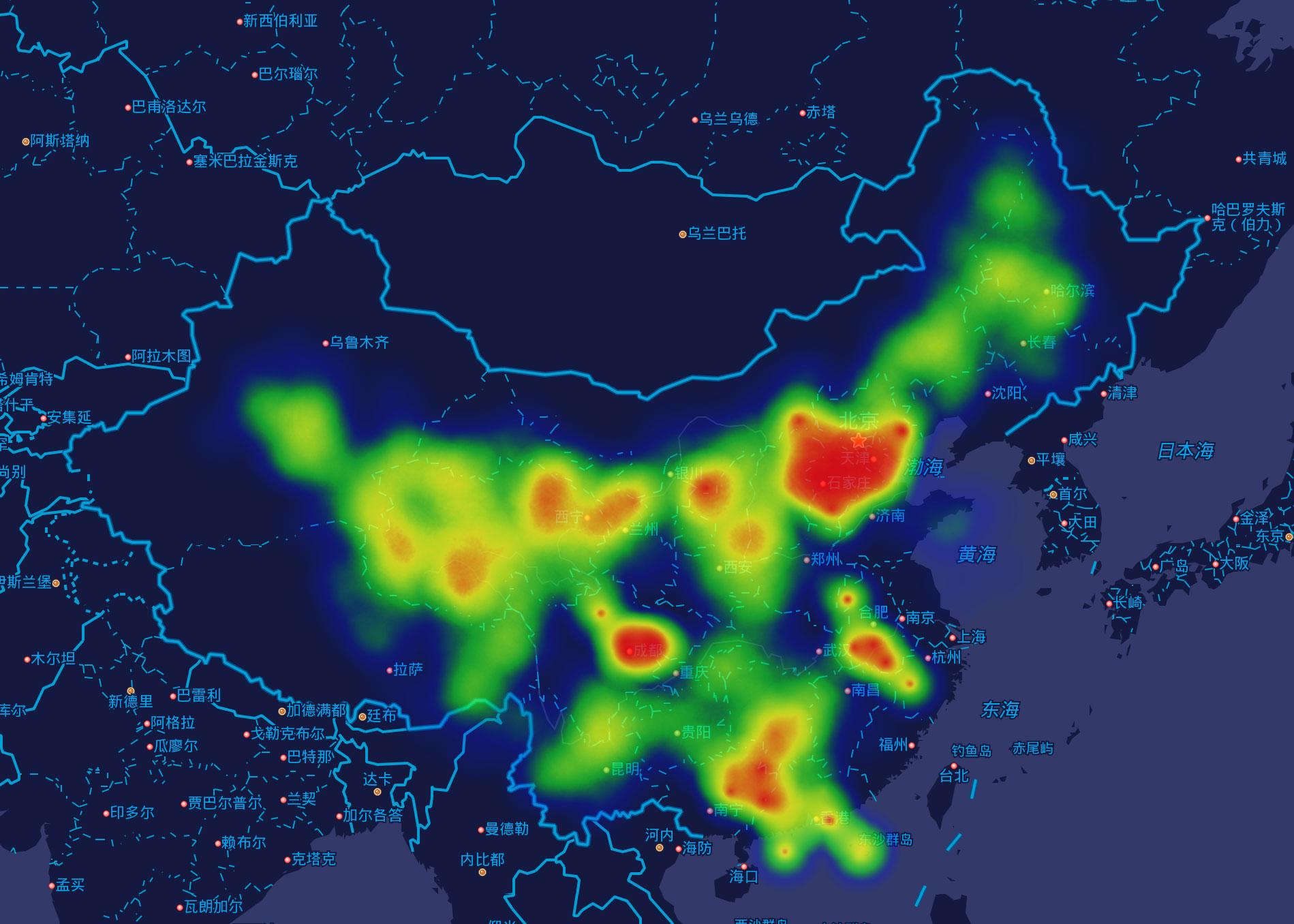 你不知道的前端算法之热力图的实现