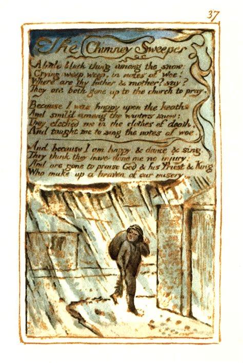 William Blake(威廉·布莱克)《The Chimney Sweeper (Songs of Innocence)》《扫烟囱的孩子 ...