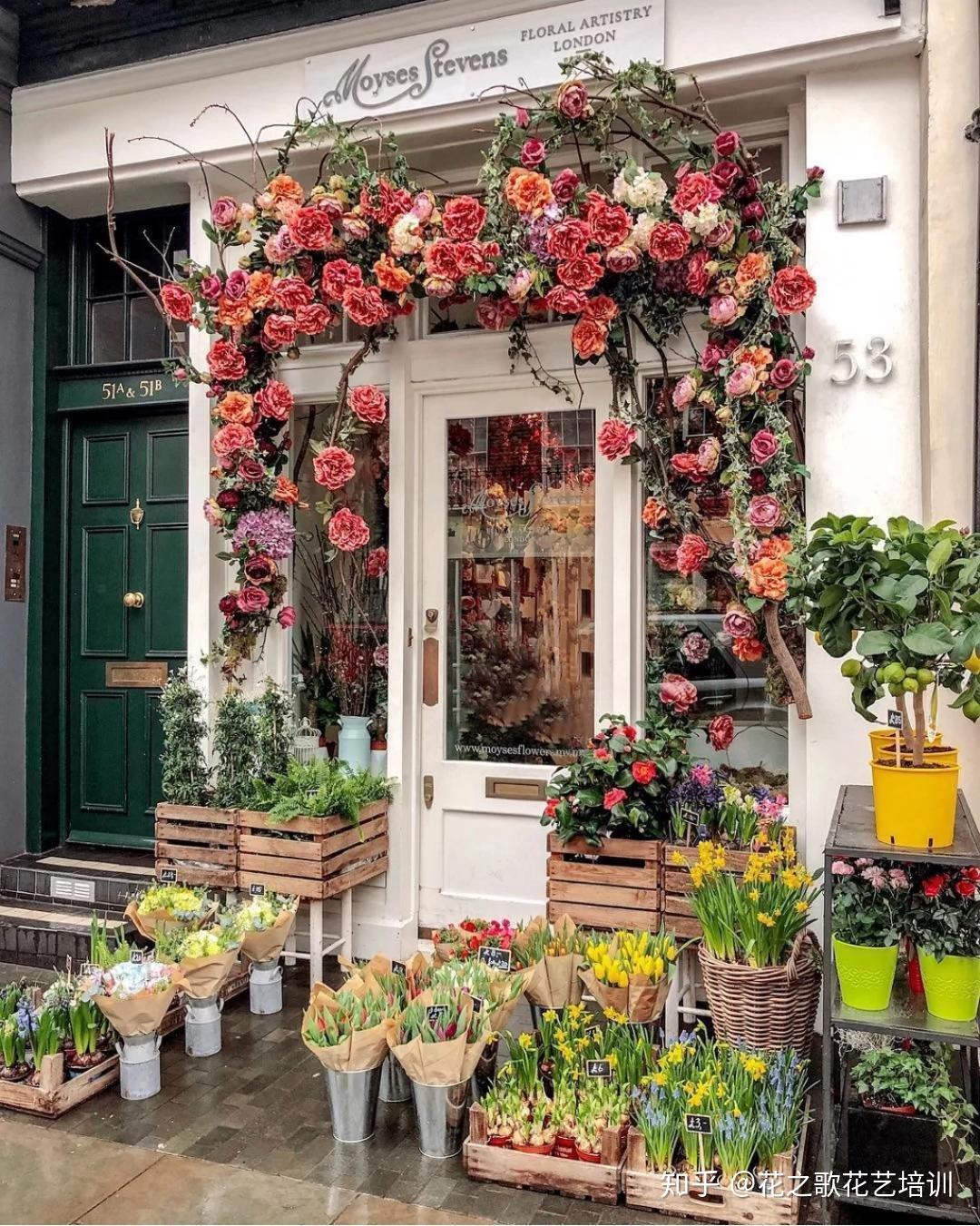 花艺培训|花店装修不同风格,必备收藏! - 知乎
