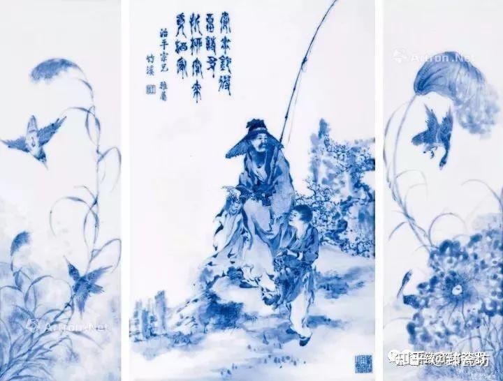 既讲究运笔的速度又要照顾料水的厚薄,王步分水技法之高于此发挥淋漓