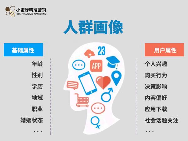 为用户画像进行精准营销