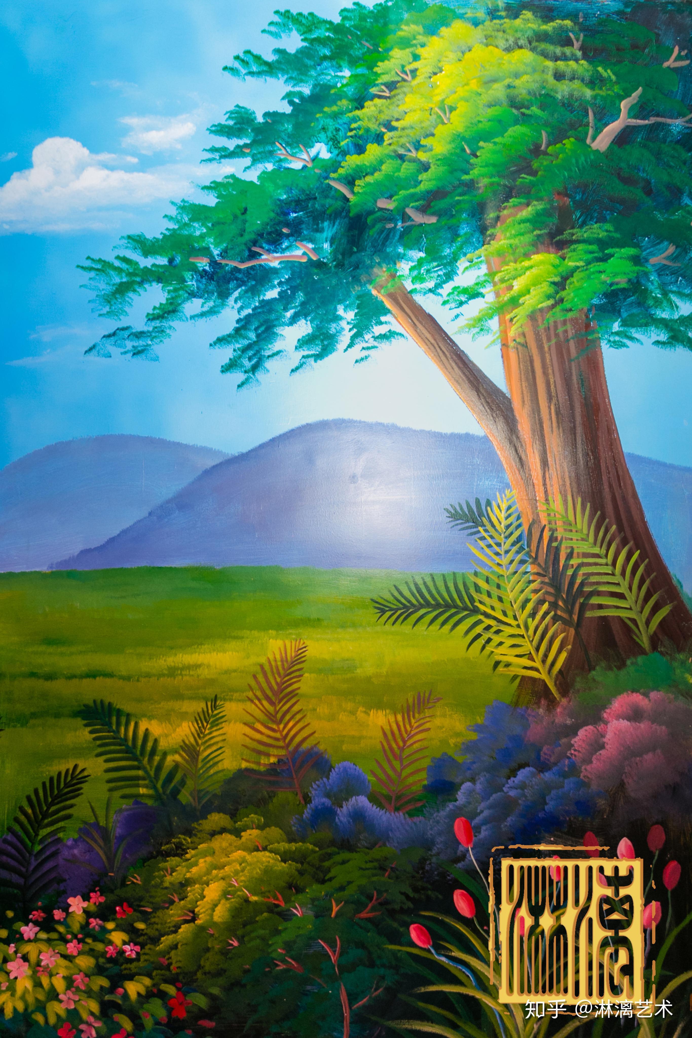 梦幻森林系列顺德海立方墙绘项目【淋漓艺术作品】墙绘,涂鸦定制设计