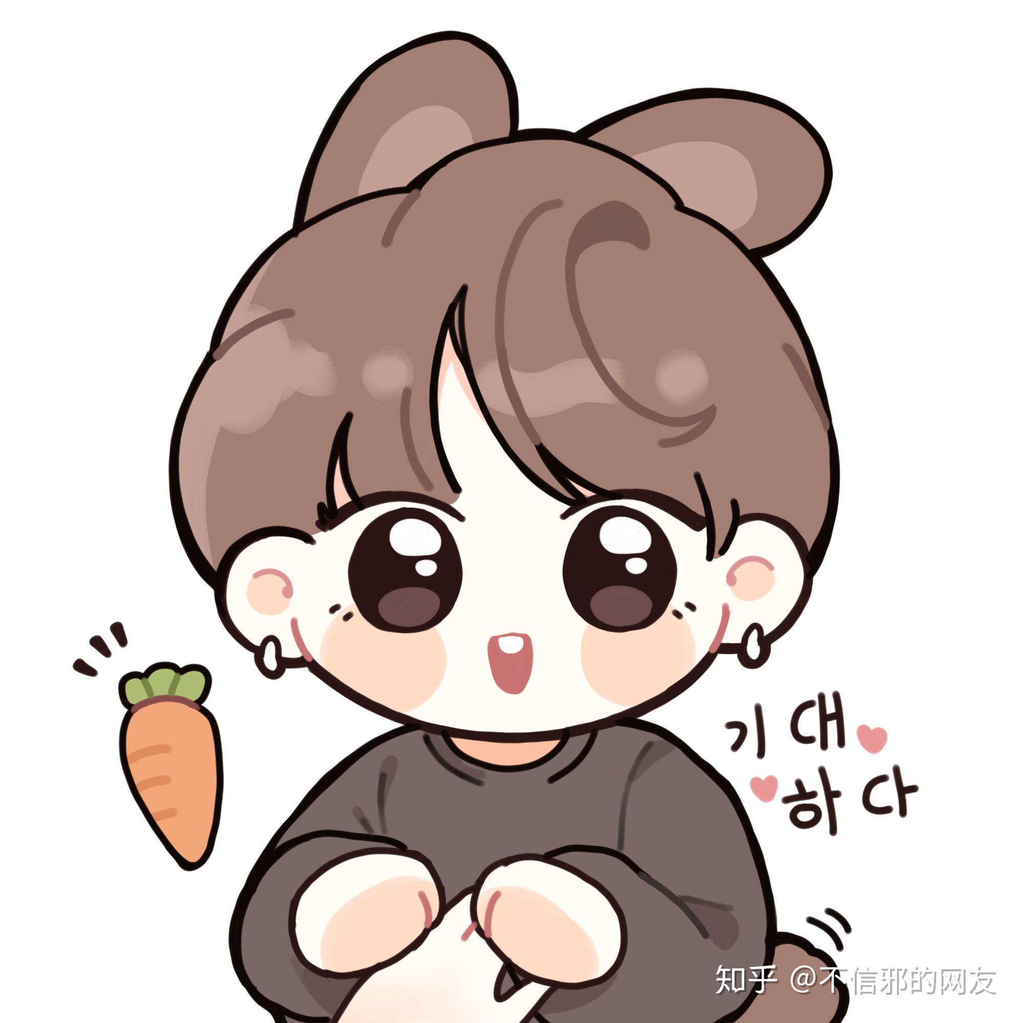 求助有没有防弹少年团的q版人物图片