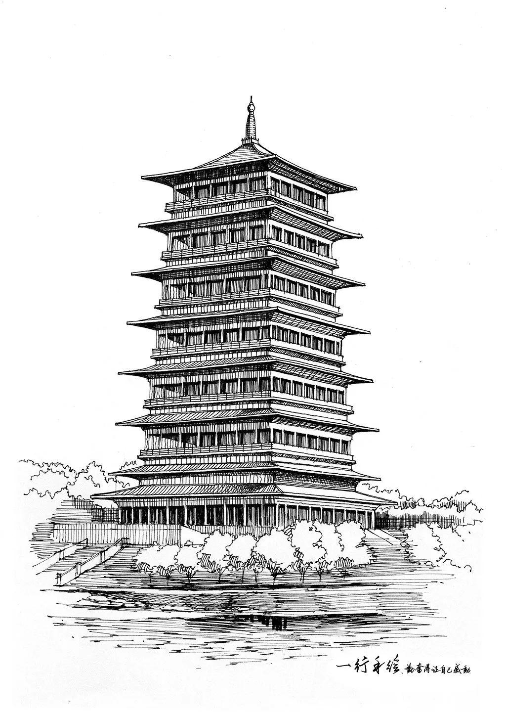 传统建筑风物志：“ 塔 ”，为何成为中国建筑史上惊艳的一笔？_宝塔_佛教_于公元
