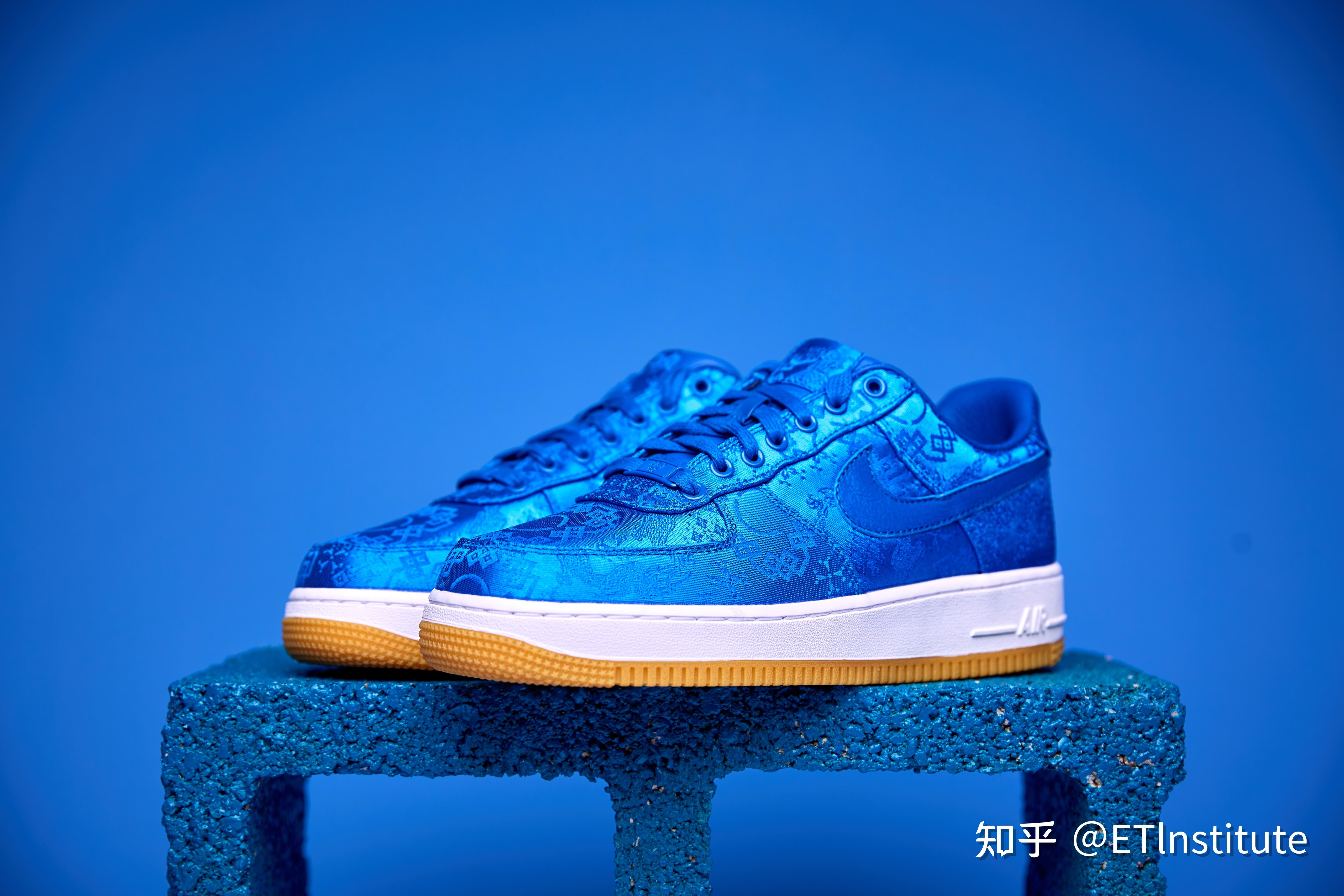 airforce1clot空军蓝丝绸