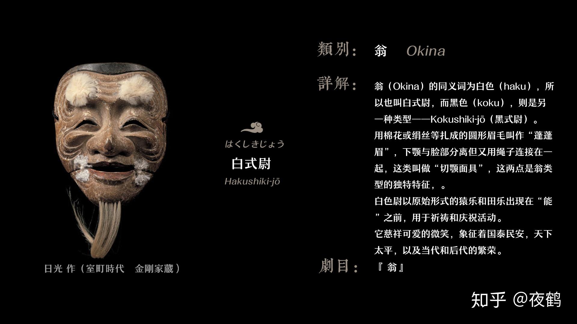 日本的「能面」是怎样的表演艺术？ - 知乎