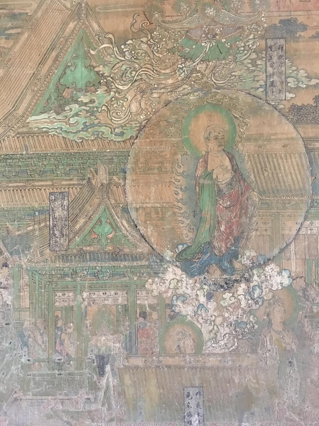 晋北行五岩山寺壁画一位金代老画匠的北宋记忆