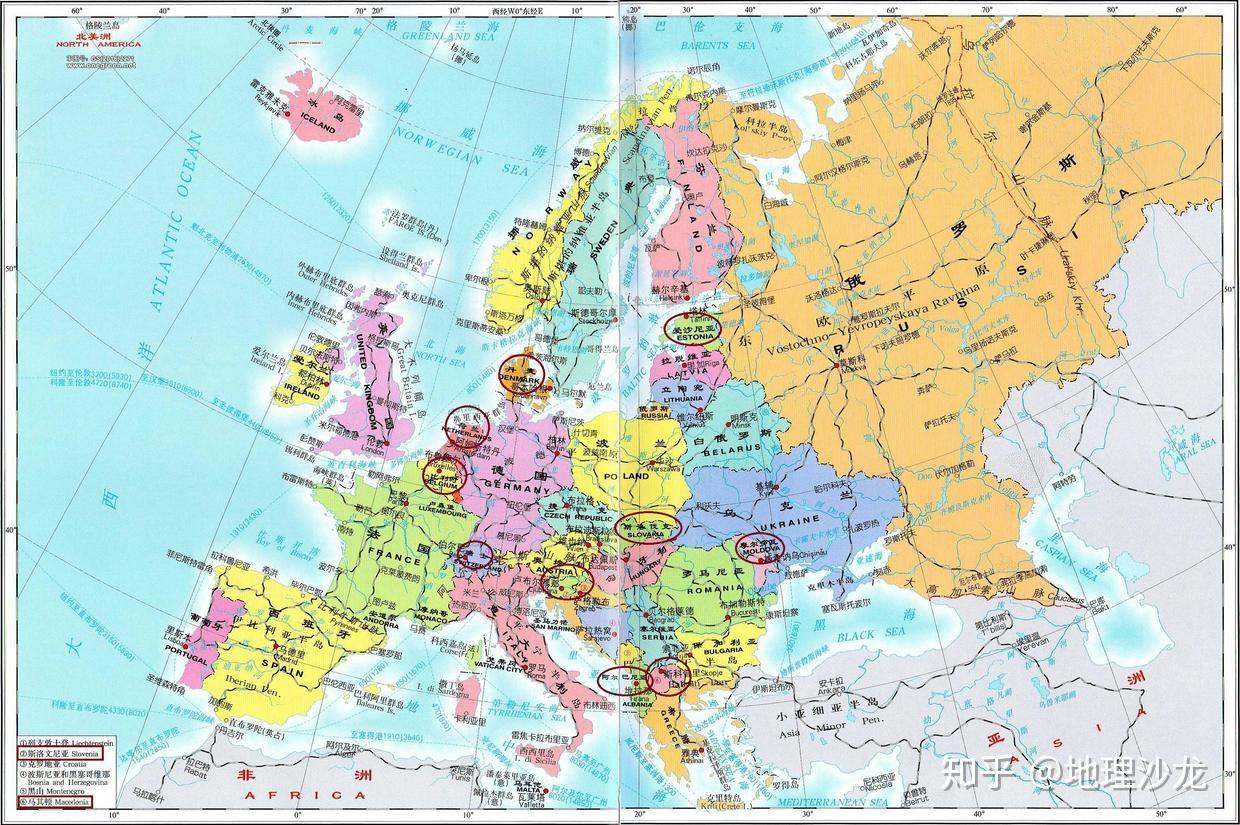 当今世界有哪些国家的国土面积，在2万至5万平方千米之间？ - 知乎