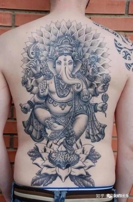 柒刺青纹身素材第二十期象神