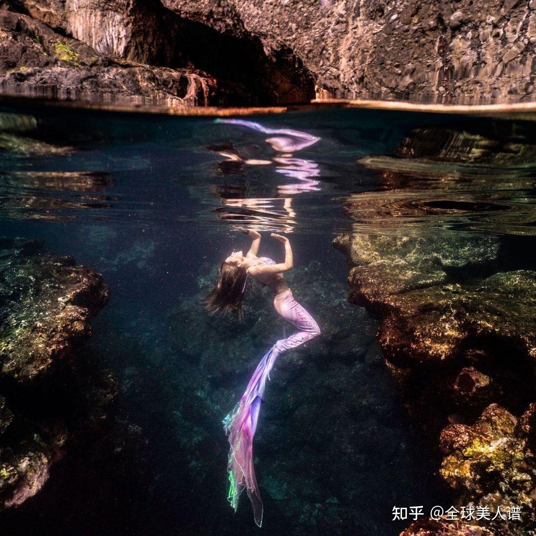 全球美人谱第六期:水中美人鱼「柔e」32d - 知乎