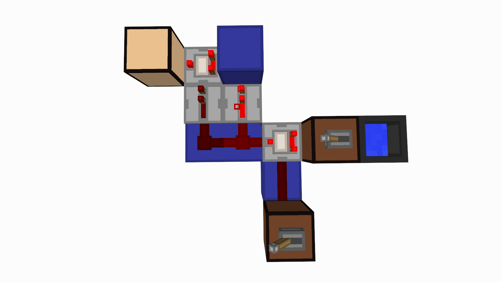 同或门 65 mc红石电路模块大百科