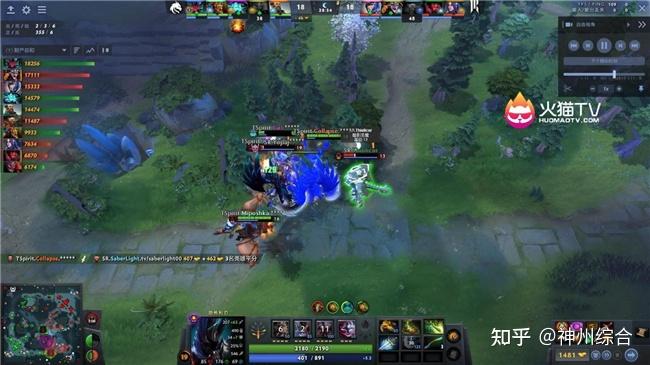 火猫tvdota2梦幻联赛s22spirt战队11战平sr