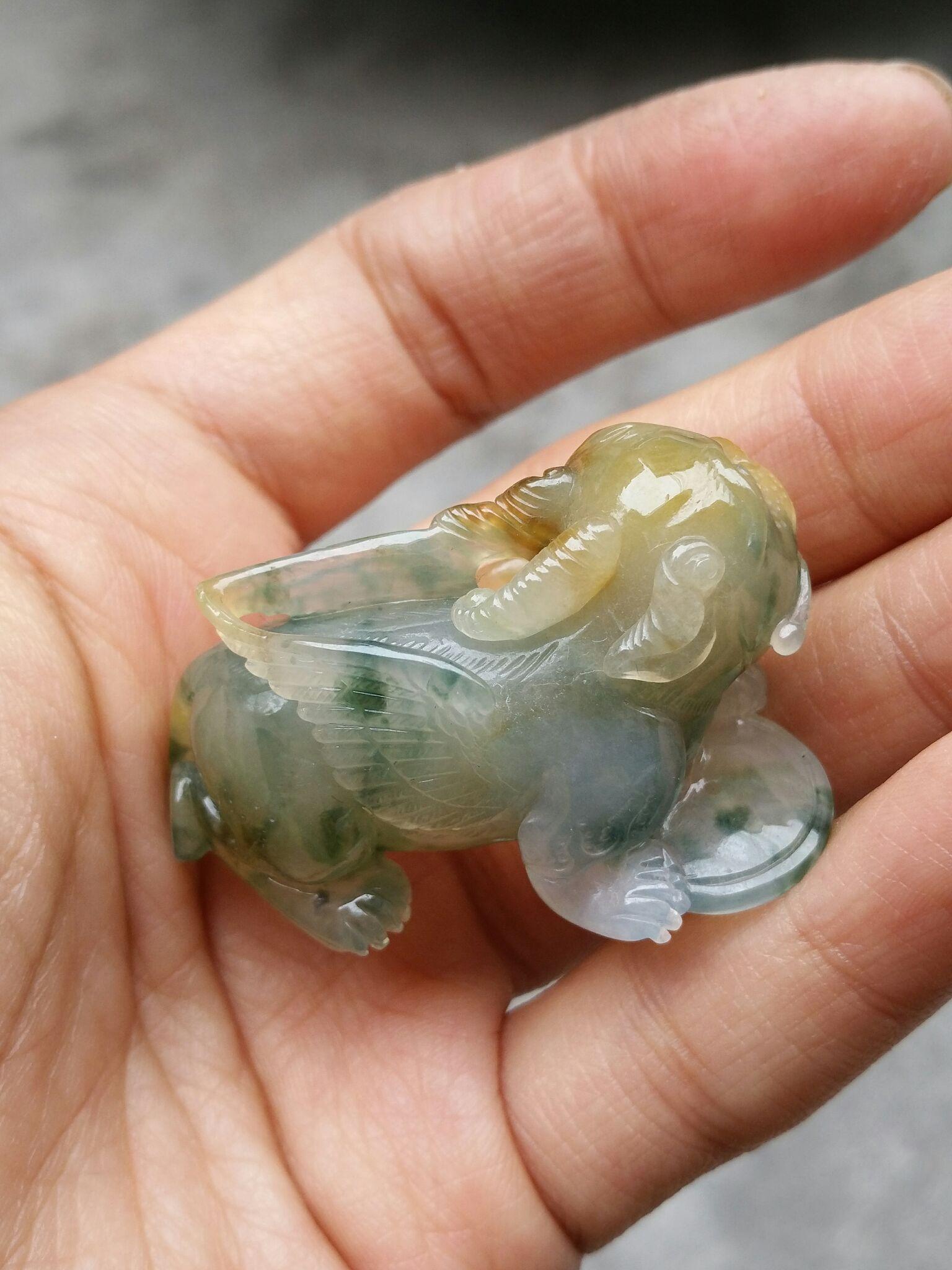 到云南旅游请了个貔貅回来,有人愿意欣赏下吗?