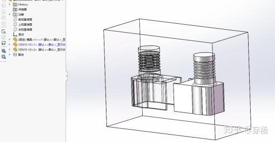 solidworks实体创建模具以及模具生成实体 - 知乎