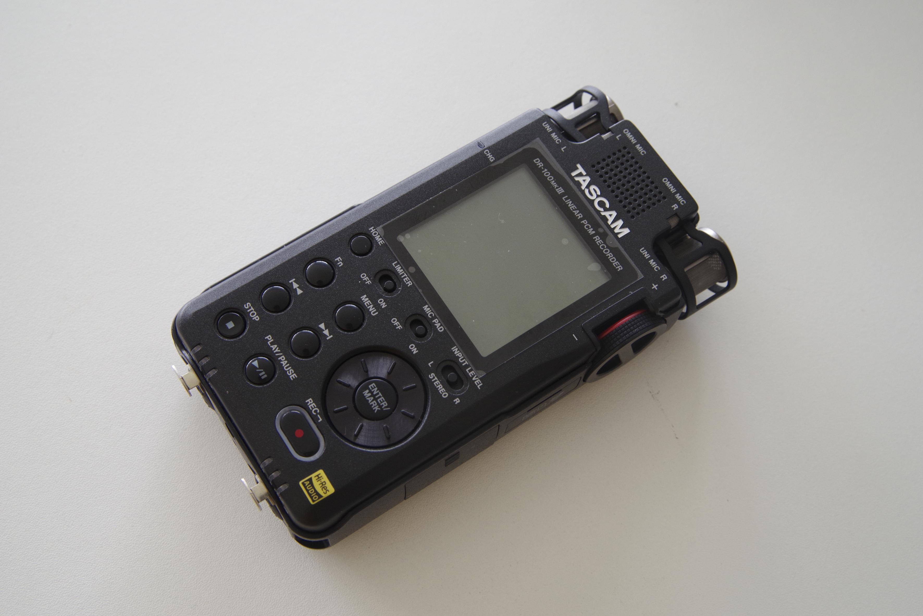 录音笔真的适合听歌吗？TASCAM DR-100MK3 MKIII音质测评。 - 知乎