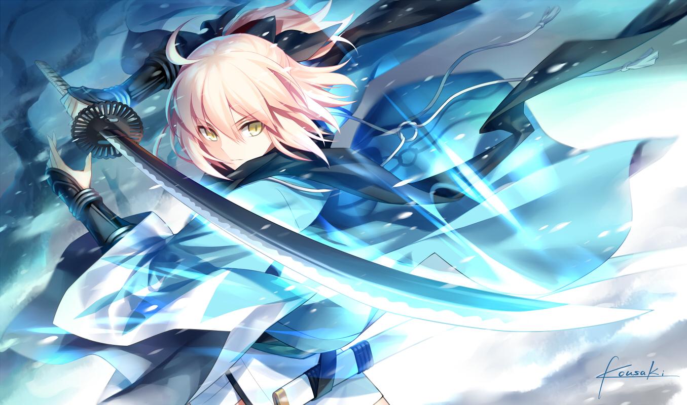 Fate Pixiv 幕末天才剣士 沖田総司 参上 知乎