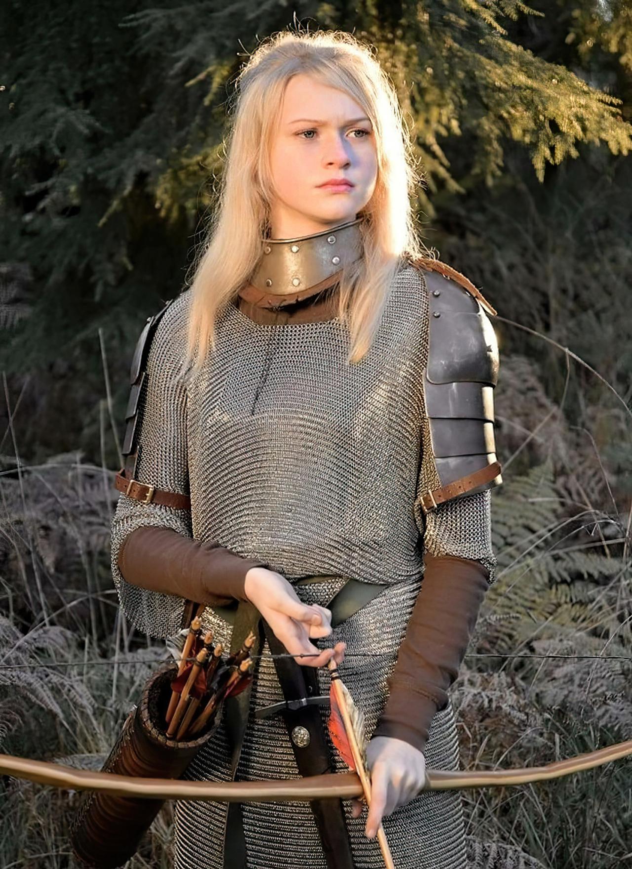 为什么某些女性穿盔甲看起来更帅? - 知乎