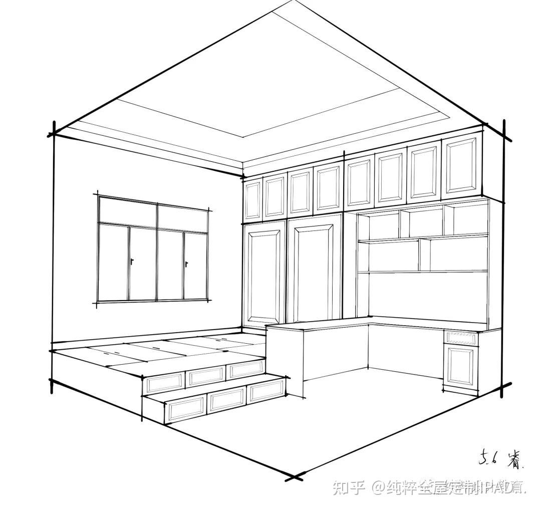 全屋定制能不能现场出图签单ipad手绘室内设计