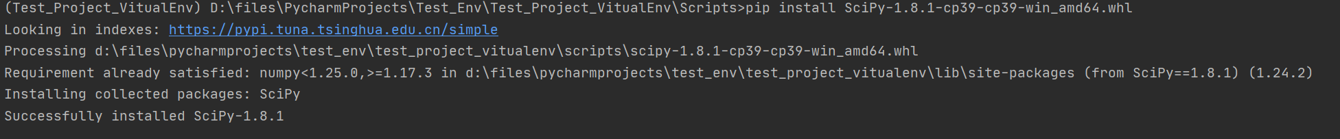 pycharm的虚拟环境中whl文件的下载安装 - 知乎