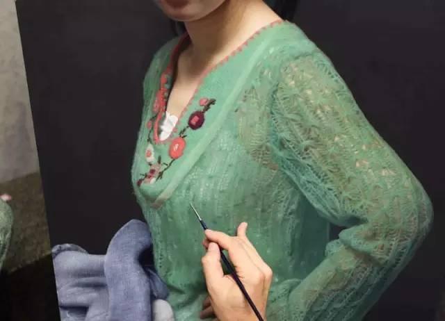 冷军肖像之相小姜以7000万成交在国外只值2万美元的极端写实画为什么