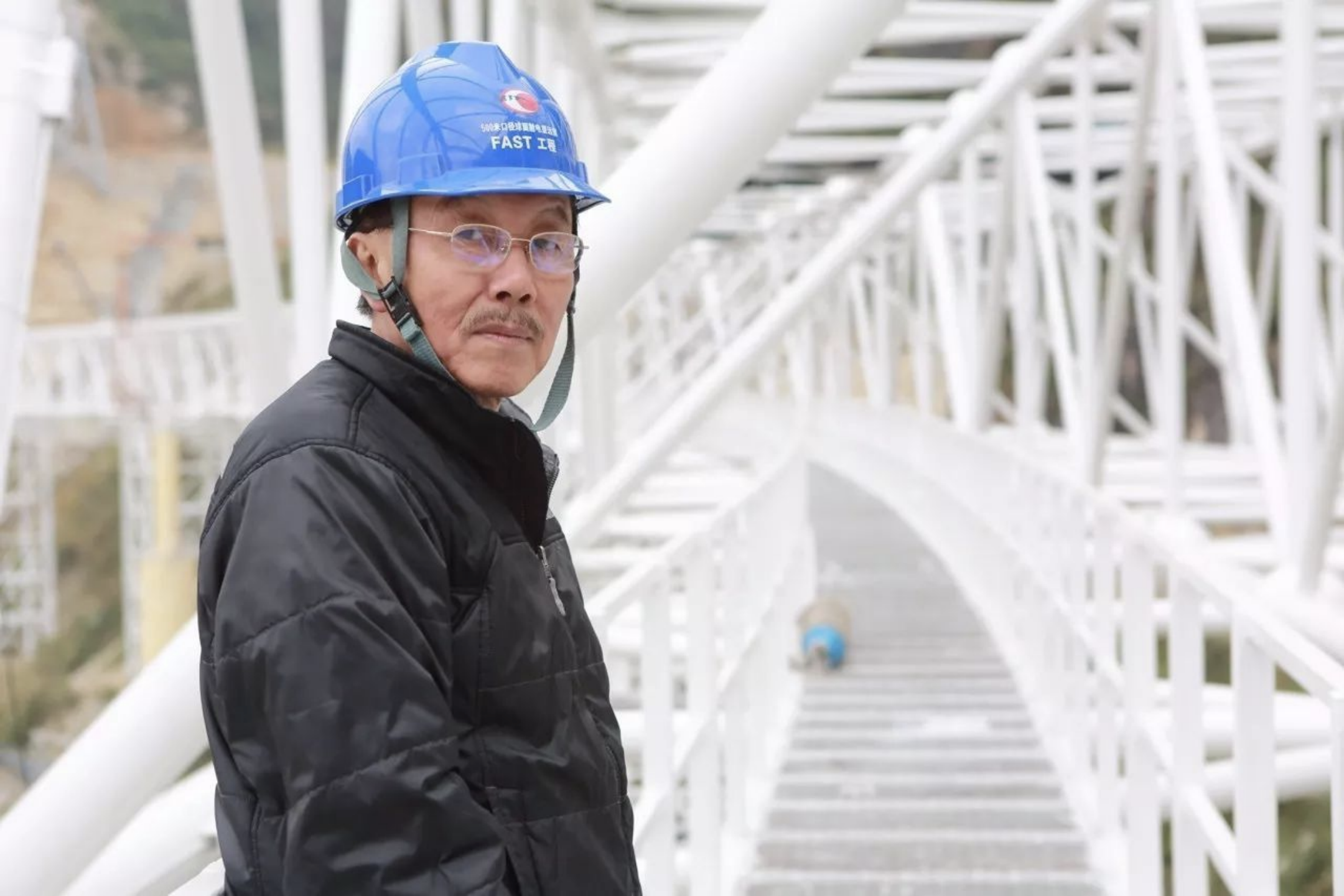 南仁东.摄影:国家天文台 张蜀新