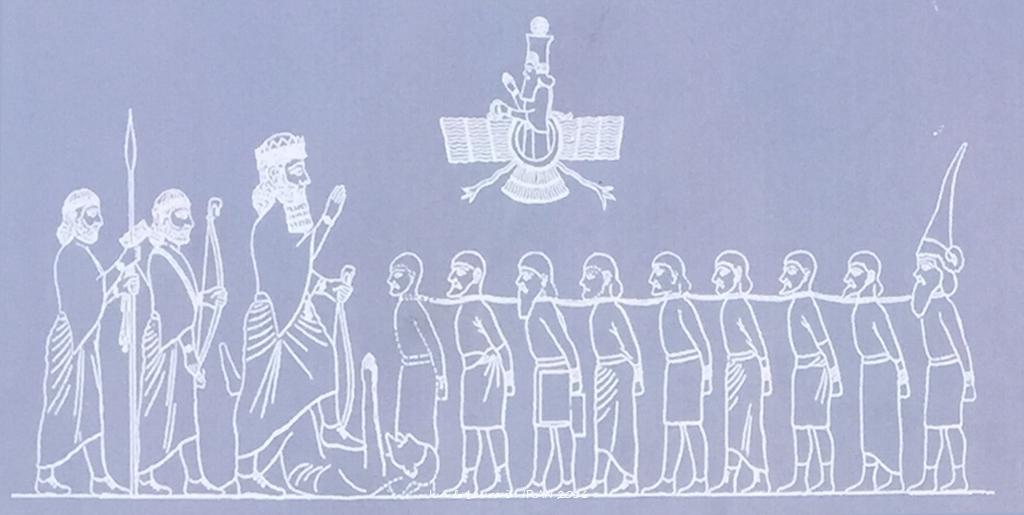 漫游伊朗一整月到比索通看解开楔形文字密码的金钥匙贝希斯敦铭文