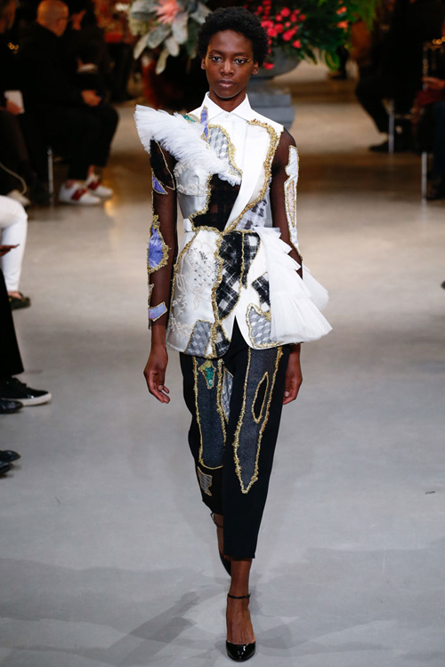 面料再造的拼接工艺│维果罗夫viktor rolf 2017春夏