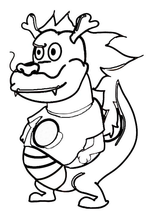 十二生肖及其简笔画之 辰龙 03 - 知乎