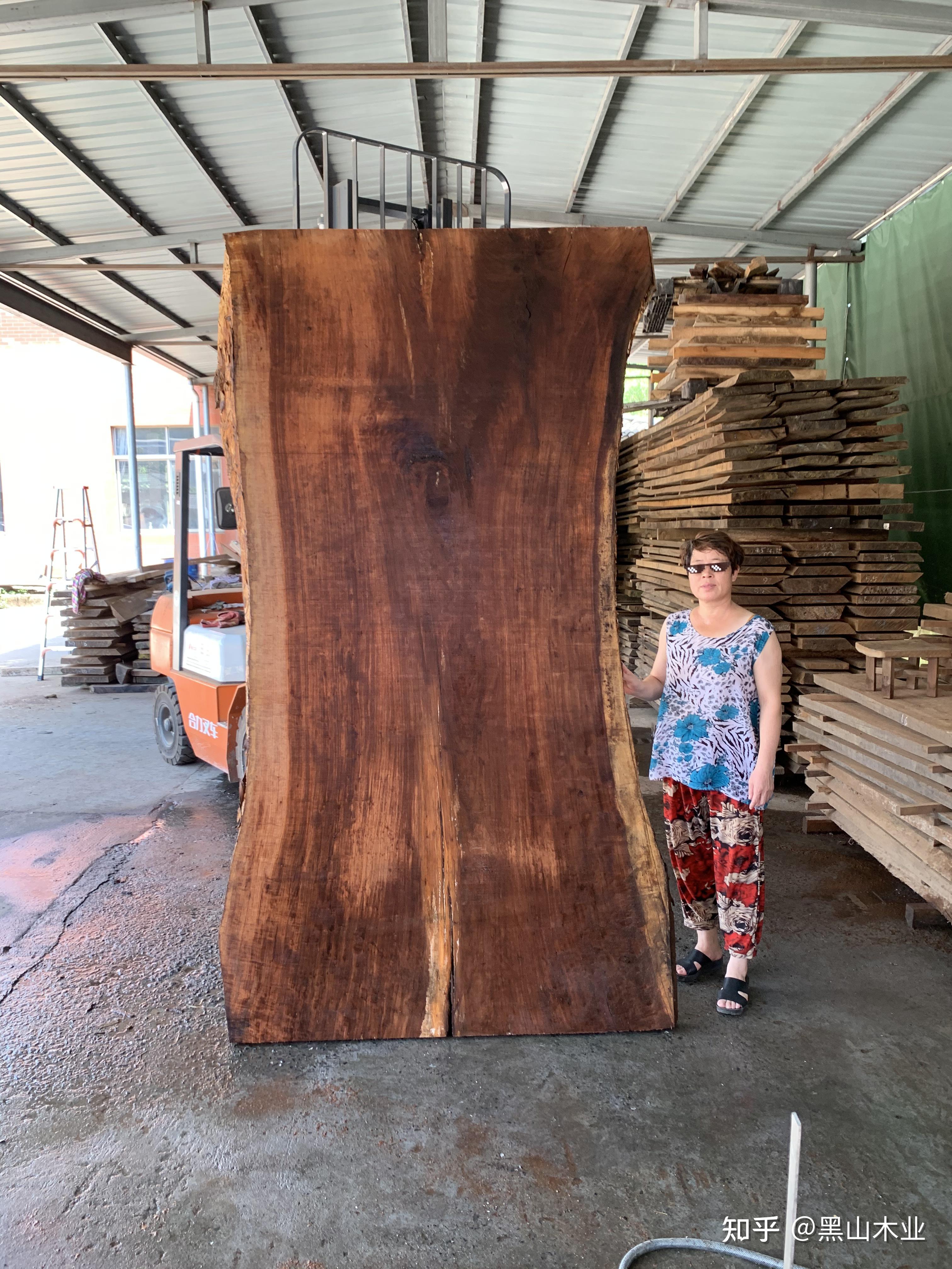 美国薄壳山核桃木大板山核桃木灰胡桃木