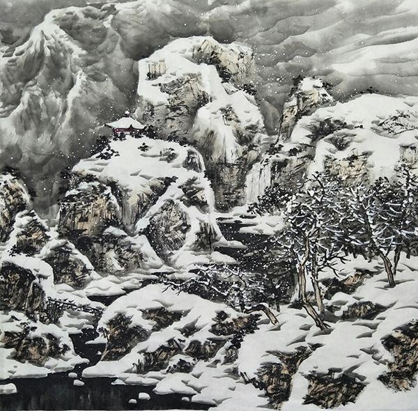 画家赵青美轮美奂丹青之音