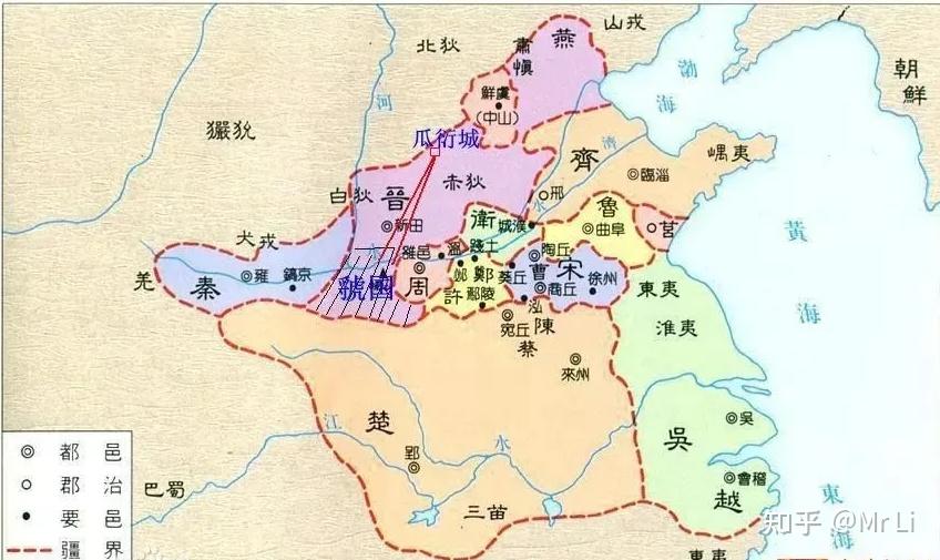 周朝分封的八大公爵诸侯国 - 知乎