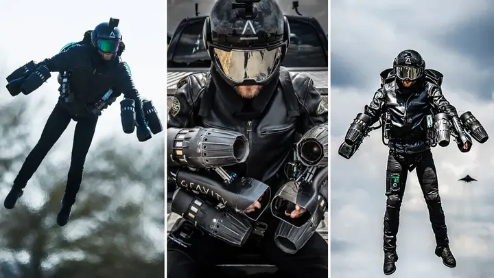 英国海军测试喷气式飞行服!打仗可用?