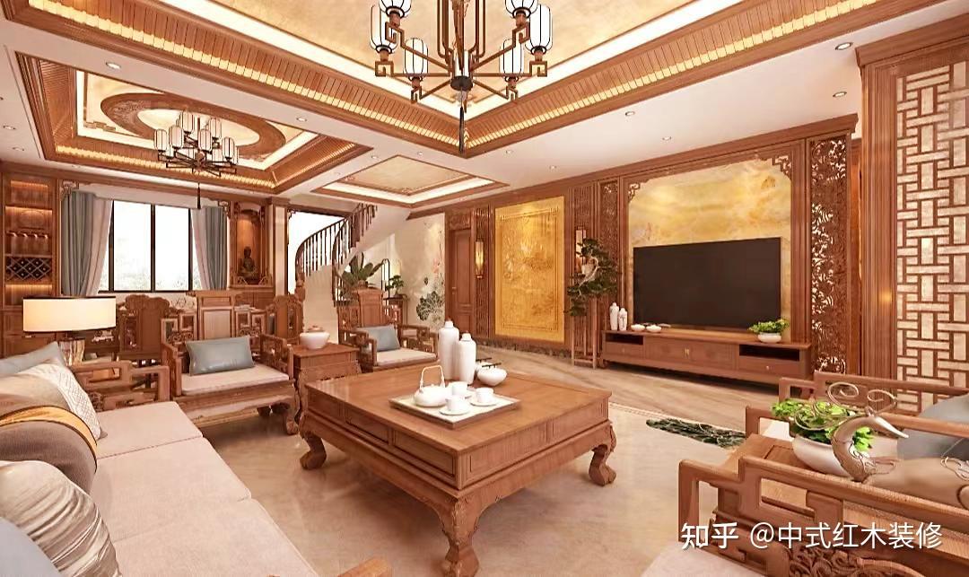中式红木整装,营造清幽雅致的意境 - 知乎