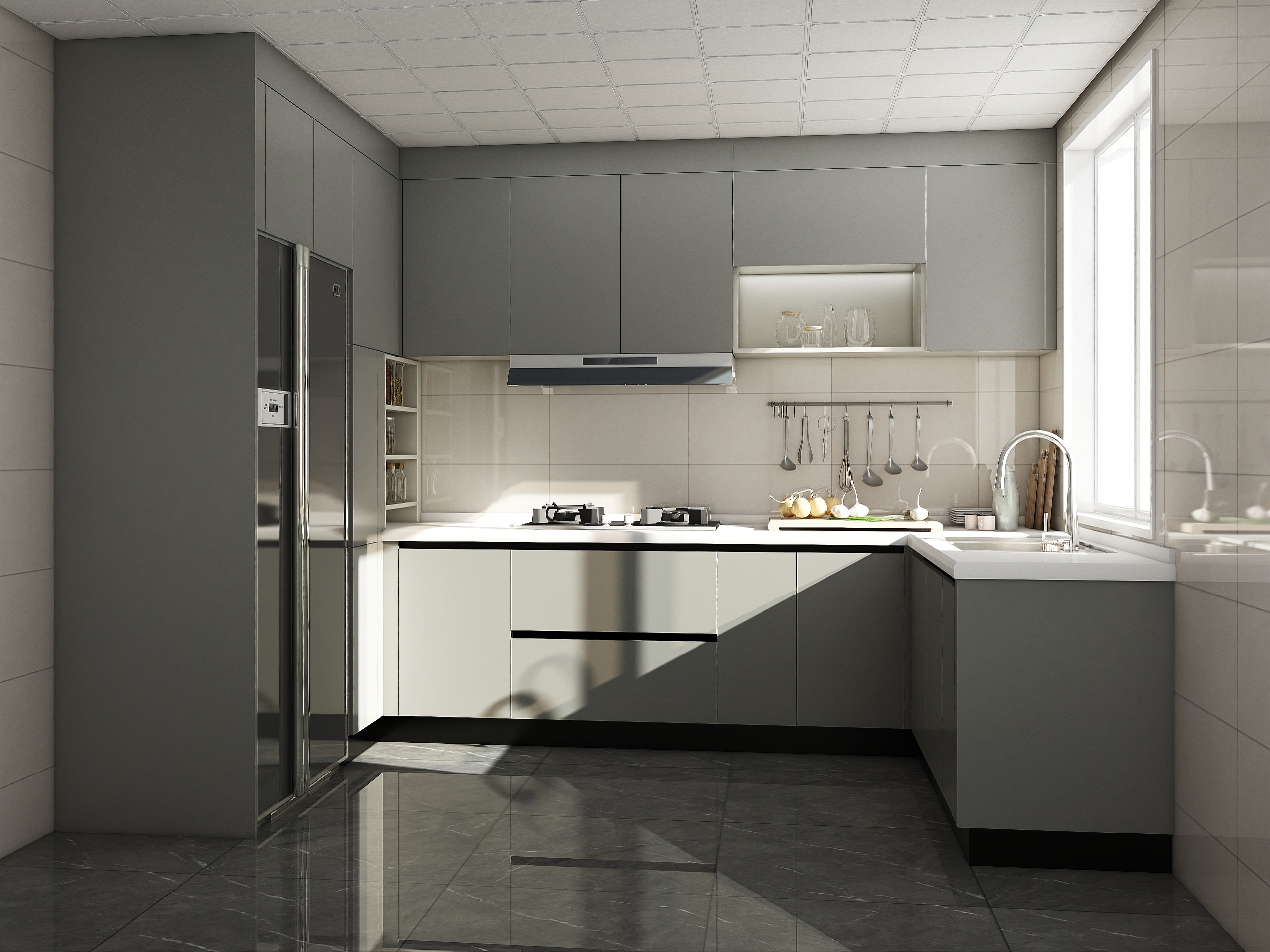 现代化厨房|三大风格|五大装修|特色工艺