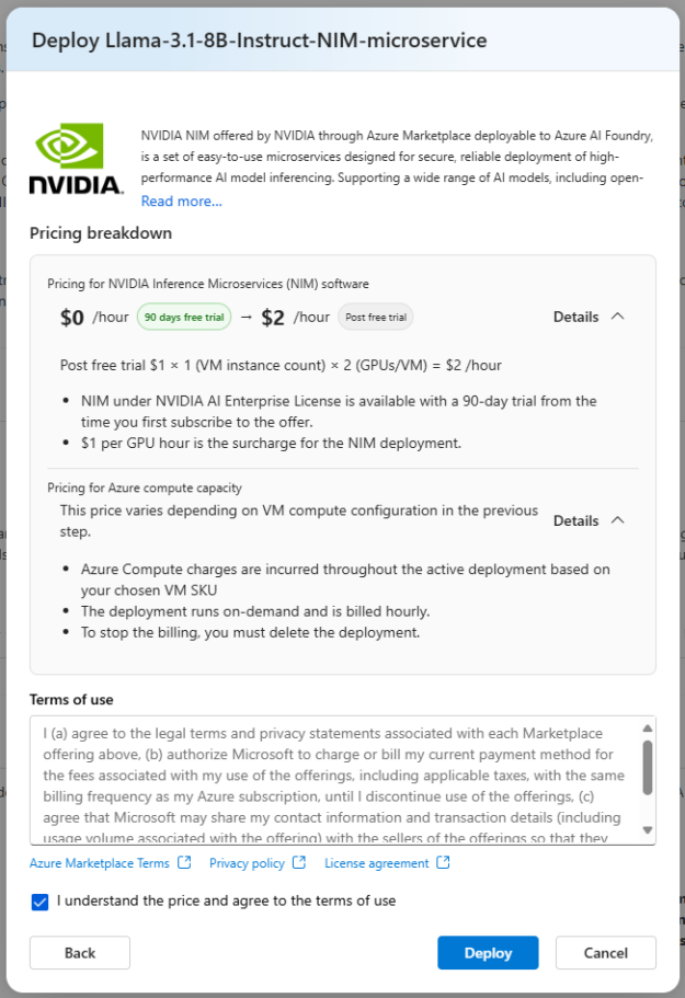  azure ai foundry nvidia nim ai 