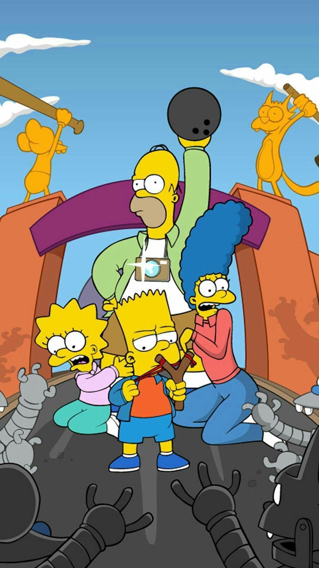 有没有辛普森一家可以做壁纸或手机屏的照片呢