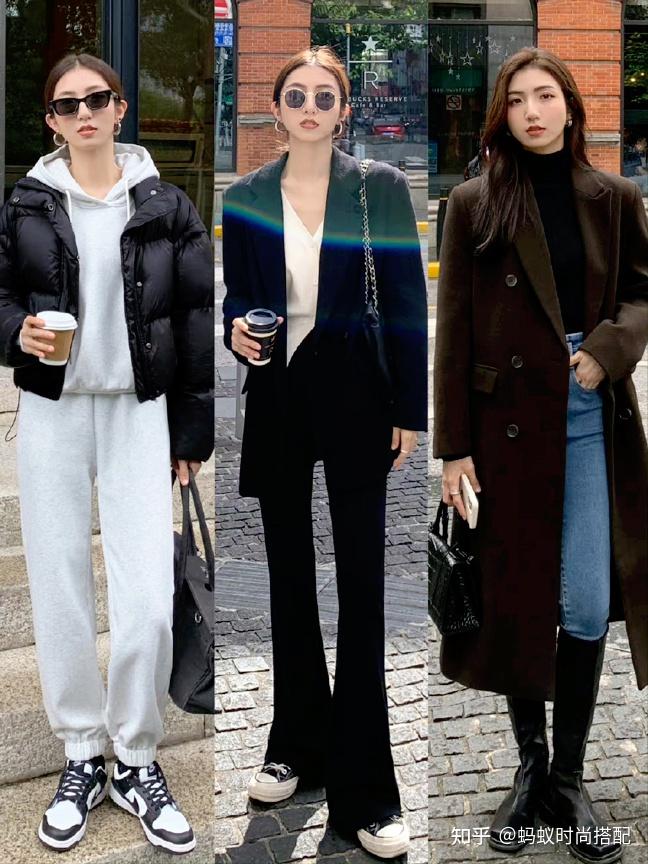 秋冬酷女孩穿搭难吗学会简约冷色系搭配时尚又洒脱