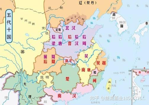短暂分裂的光辉五代十国时期酒器耀州窑青釉刻花提梁倒流壶 知乎